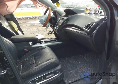 2019 Acura Mdx Standard z USA, uszkodzony, nr VIN 5J8YD4H30KL025884